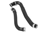 4620364B - : BladeRunner 3-1/2 IN to 3 IN Aluminum Cold Charge Pipe Black for aFe Power Image