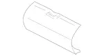 22091000371A26 - Body: Front Cover for Mercedes-Benz Image