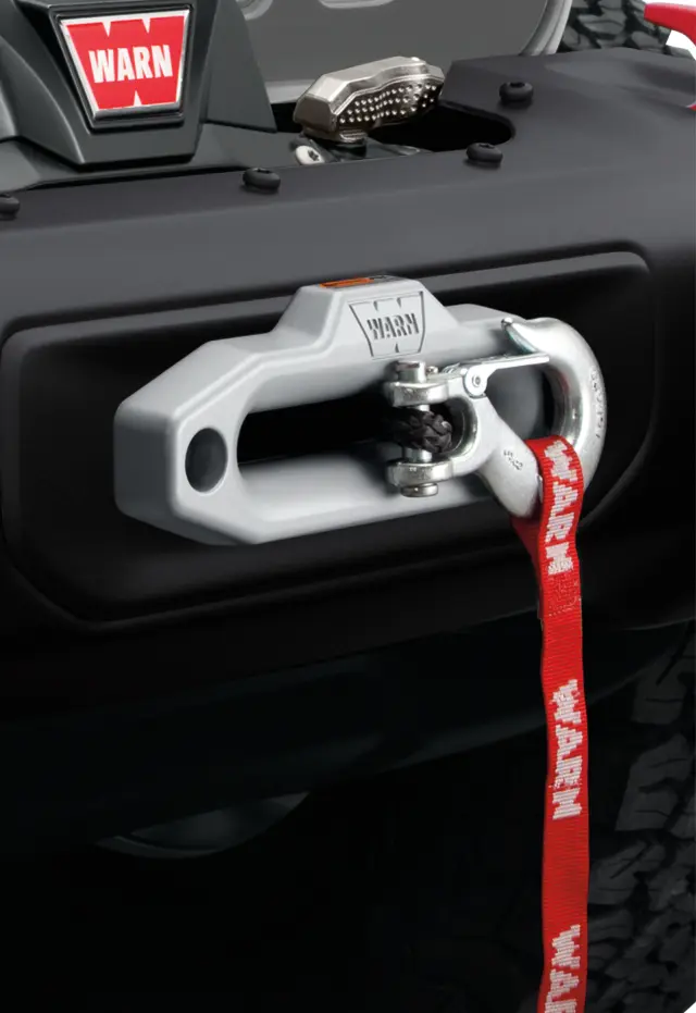 82215527AB - Lifestyle &amp; Off-Road Accessories: 2019 2020 Jeep Wrangler - Winch Fairlead Adapter Mounting Plate for Mopar Image