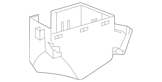 230540042464 - Electrical Equipment and Instruments: Housing for Mercedes-Benz: SL600, SL63 AMG, SL65 AMG Image