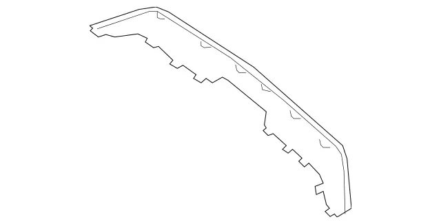 1668850401 - Detachable Parts: Cover, Bumper Area for Mercedes-Benz: GL350, GL450, GL550, GL63 AMG, GLE350, GLE400, GLE550e, GLE63 AMG, GLS350d, GLS450, GLS550, GLS63 AMG, ML350, ML400, ML550, ML63 AMG Image image