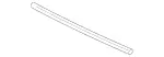 2158880385 - Attachment Parts: Trim Bar for Mercedes-Benz Image