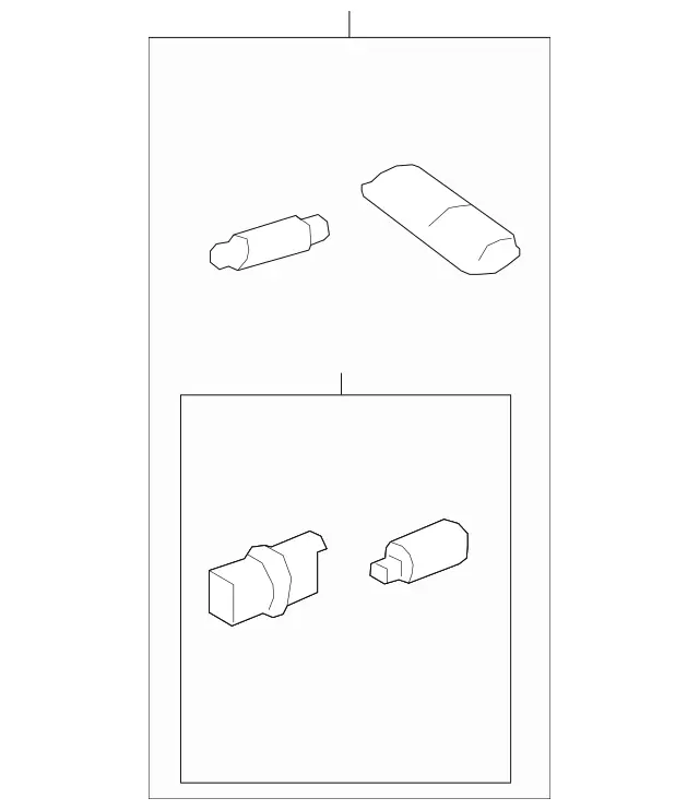 20482049019051 - Body: Dome Lamp Assembly for Mercedes-Benz Image