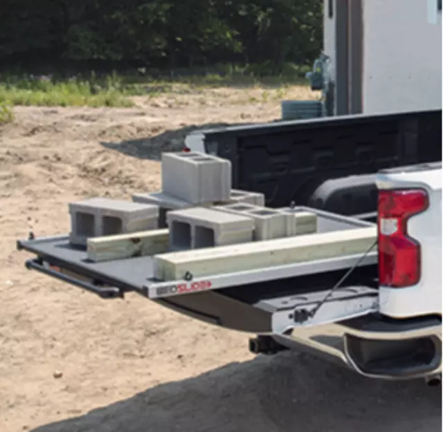 19417016 - Exterior: Bed Sliding Tray System By Bedslide for Chevrolet: Silverado 1500, Silverado 1500 LTD | GMC: Sierra 1500, Sierra 1500 Limited Image