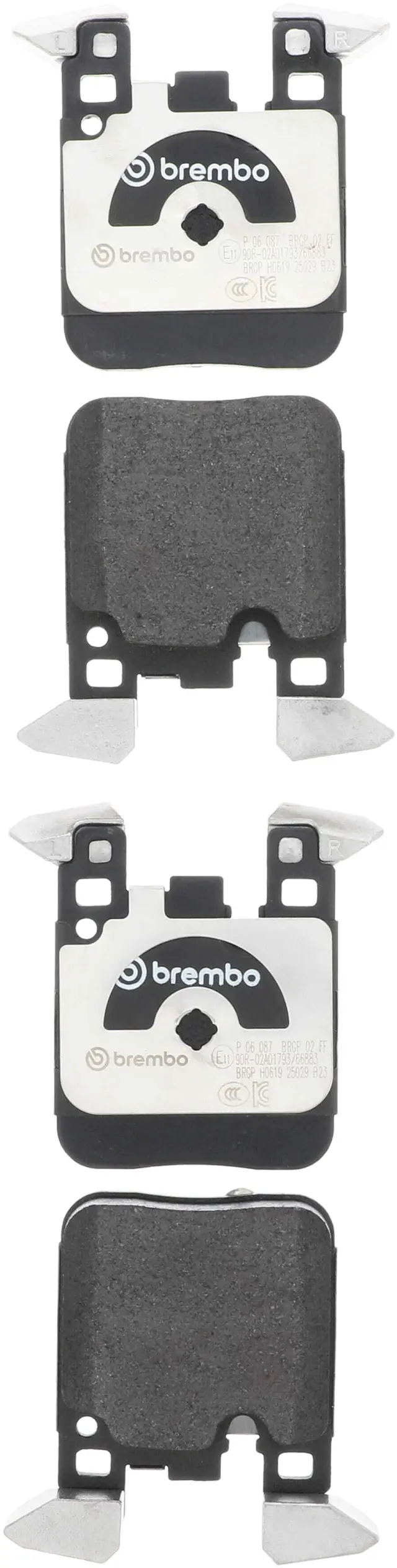 P06087 - Brake: Premium Low-Met OE Equivalent Pad for Brembo Image
