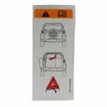 CN1Z9900014A - Body: Info Label for Ford: EcoSport Image