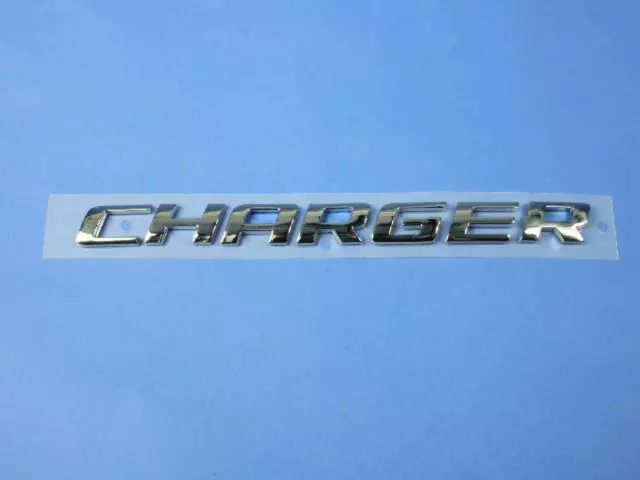4806234AA - Exterior Ornamentation: Decklid Nameplate for Chrysler: 300 | Dodge: Charger, Magnum Image