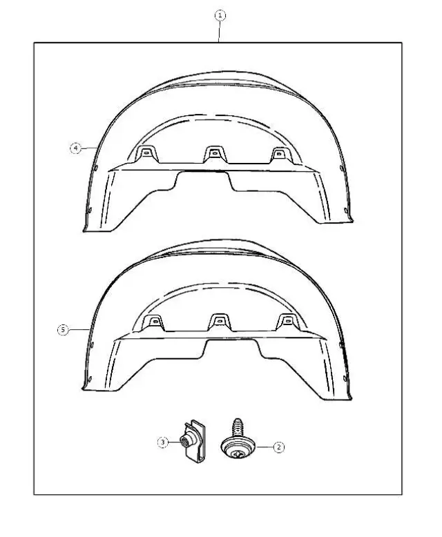 U Multi-thread Nut - Mopar (6036009AA)