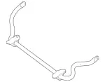 2043231865 - : Torsion Bar for Mercedes-Benz: C300, C350 Image