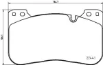 355025991 - : Disc Brake Pad Set for Hella Pagid Image