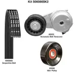 5060865K2 - : SERPENTINE BELT KIT, DAYCO for DAYCO HYDRAULIC Image