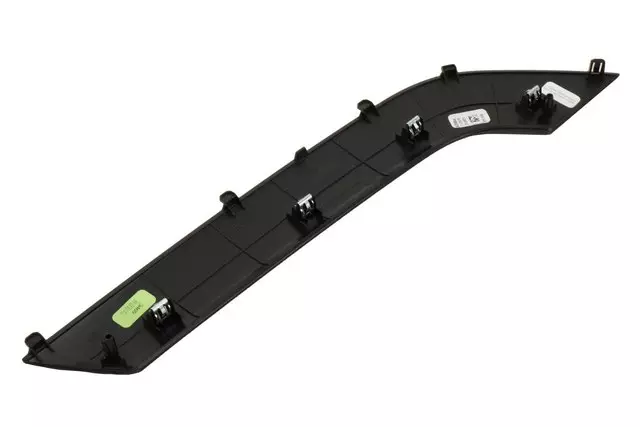 Jet Black Front Passenger Side Door Armrest Cover Trim - GM (23291498)