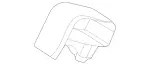 16793708009051 - Body: Release Handle for Mercedes-Benz Image