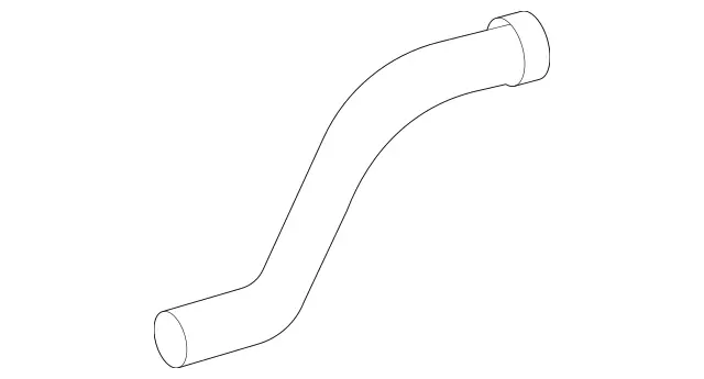 4635016582 - Cooling System: Lower Hose for Mercedes-Benz Image
