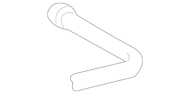 1637820017 - Body: Overflow Hose for Mercedes-Benz Image