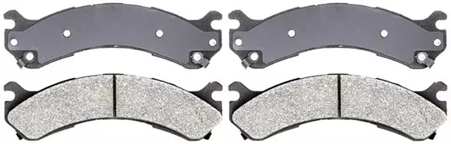 14D909CH - Brake: Rear Brake Pad Set for Chevrolet: Silverado 3500, Silverado 3500 Classic, Silverado 3500 HD | GMC: Sierra 3500, Sierra 3500 Classic, Sierra 3500 HD Image