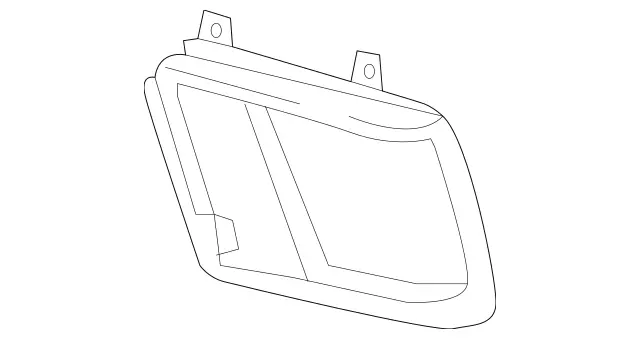 1668852223 - Detachable Parts: Cover, Bumper Area for Mercedes-Benz: GL350, GL450, GL550, GL63 AMG, GLS350d, GLS450, GLS550, GLS63 AMG Image image