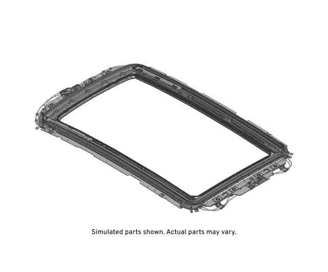 39129297 - Body: Sunroof Frame for Buick: Regal TourX Image