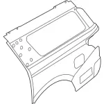 JL7Z7827846A - Body: Quarter Panel for Lincoln: Navigator Image