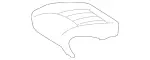 25191077467J95 - : Seat Cover for Mercedes-Benz Image