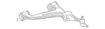 2113307607 - Front Axle: Transverse Control Arm for Mercedes-Benz Image