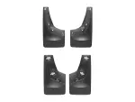 110011120011 - : Black MudFlap No-Drill DigitalFit® MudFlap Kit for WeatherTech Image