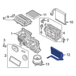 JX6Z18476C - : Heater Core for Ford Image