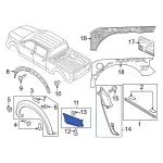 ML3Z99292A22AAPTM - : Rear Deflector for Ford: F-150 Image