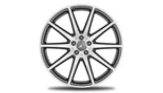 29240123007X21 - : Wheel AMG 10-Spoke 53.3 Cm (21 Inch) for Mercedes-Benz: GLE400, GLE43 AMG, GLE63 AMG, GLE63 AMG S Image
