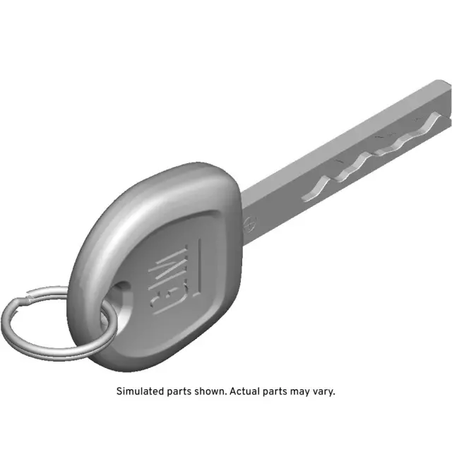 13531093 - : Door Lock and Ignition Lock Key for GM Image