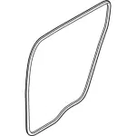 CE9Z74253A10B - Body: Weather-strip On Body for Lincoln: MKT Image