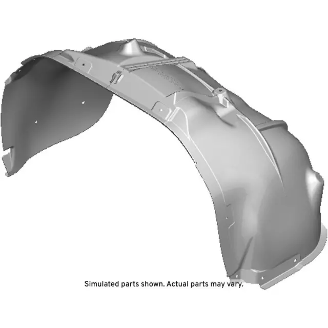 86789520 - : Fender Liner for GMC: Sierra 2500 HD, Sierra 3500 HD Image