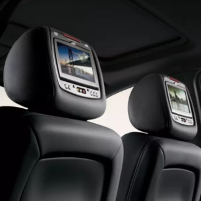 22915510 - Audio/Video: Rse - Head Restraint DVD System - Ebony for GM Image