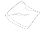2116701701 - : Windshield for Mercedes-Benz Image