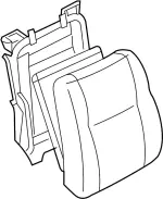 8760179903 - Body: Seat Back Frame for INFINITI: M45, QX4 Image