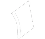 2046891239 - : Cover Trim for Mercedes-Benz Image