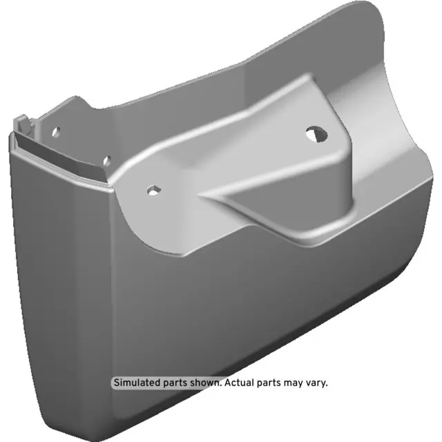 84621825 - : Black Front Driver Side Fender Paint Protector for GMC: Sierra 1500, Sierra 1500 Limited Image