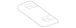 22291015121B88 - Body: Headrest Upper Cover for Mercedes-Benz Image