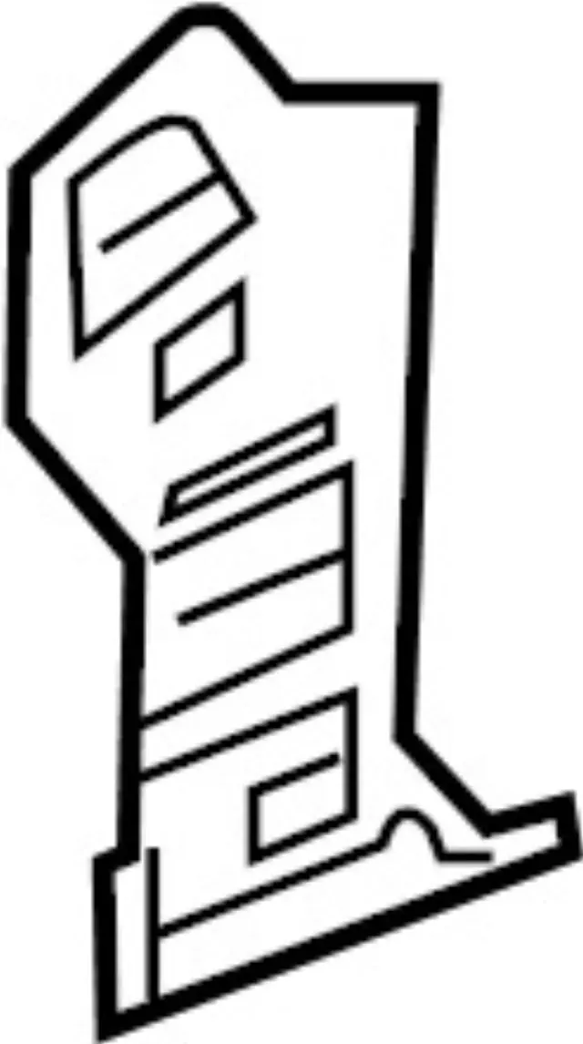 G62415DAMA - Body: Inner Hinge Pillar for INFINITI: QX30 Image