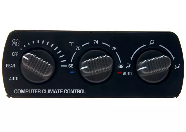 1572625 - HVAC: ACDelcoâ„¢ Heater &amp; AC Control for Chevrolet: Avalanche 1500, Avalanche 2500, Silverado 1500, Silverado 1500 HD, Silverado 2500, Silverado 2500 HD, Silverado 3500, Suburban 1500, Suburban 2500, Tahoe | GMC: Sierra 1500, Sierra 1500 HD, Sierra 2500, Sierra 2500 HD, Sierra 3500, Yukon, Yukon XL 1500, Yukon XL 2500 Image