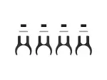 611072 - : 21-23 BRONCO HOSE ROUTE KIT OEM REAR LINK 1.9" for ICON Vehicle Dynamics Image