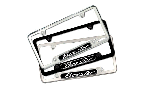 PNA70201500 - Exterior: Stainless Steel Nameplate, Logo Boxter for Porsche: Boxster Image