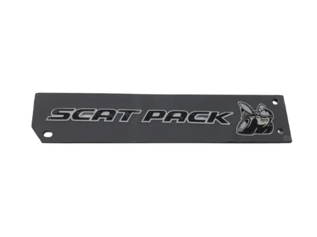 68633344AA - Exterior Ornamentation: Scat Pack Nameplate for Mopar Image
