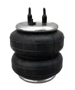 90006781 - : Firestone 6781 double convoluted air spring, 6.5" diameter with 1/4" npt port. for Ridetech Image