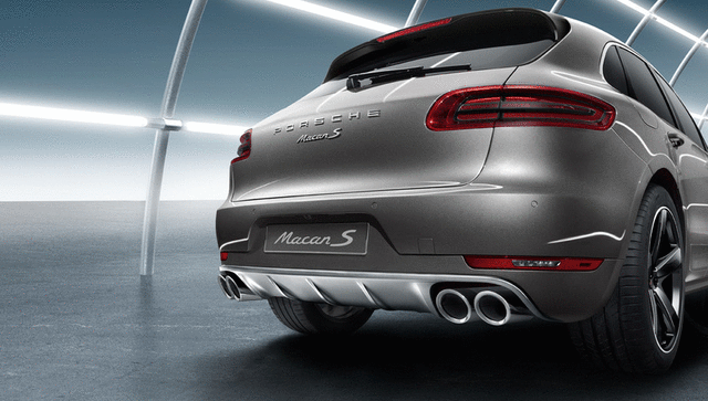 95B807837A6M7 - : Stainless-Steel Rear Trim for Porsche: Macan Image