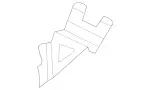 2225000431 - Radiator: Holder for Mercedes-Benz Image