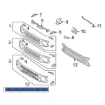 M2DZ8A224AA - : 2021-2024 Ford Bronco - Nameplate for Ford: Bronco Image