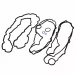 3C3Z6E078BA - : Lower Gasket Kit for Ford Image