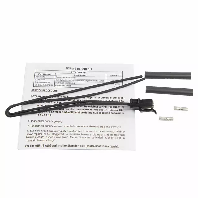 Wire Assembly - Ford (3U2Z-14S411-ZAA)