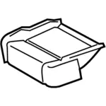 CK4Z9963840F - Body: Seat Cushion Pad for Ford: Transit-150, Transit-250, Transit-350, Transit-350 HD Image